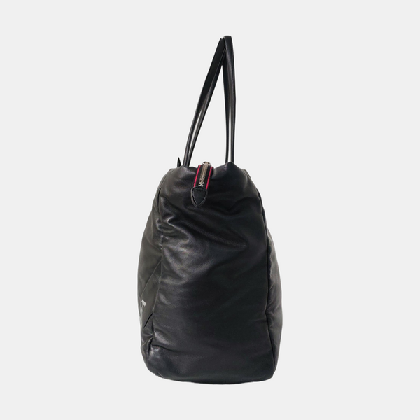 Lambskin Tote Bag Black