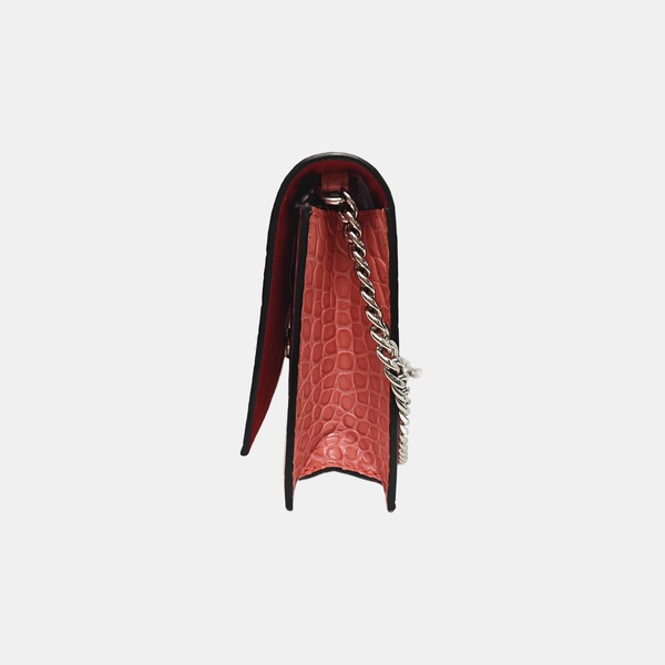 Calfskin Shoulder Bag Pink