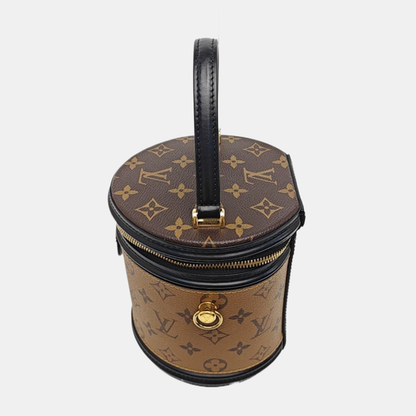 CANNES PM Monogram Coated Canvas Brown