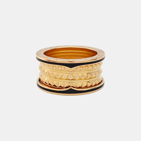 B.ZERO1 18k Rose Gold Ring EU 59