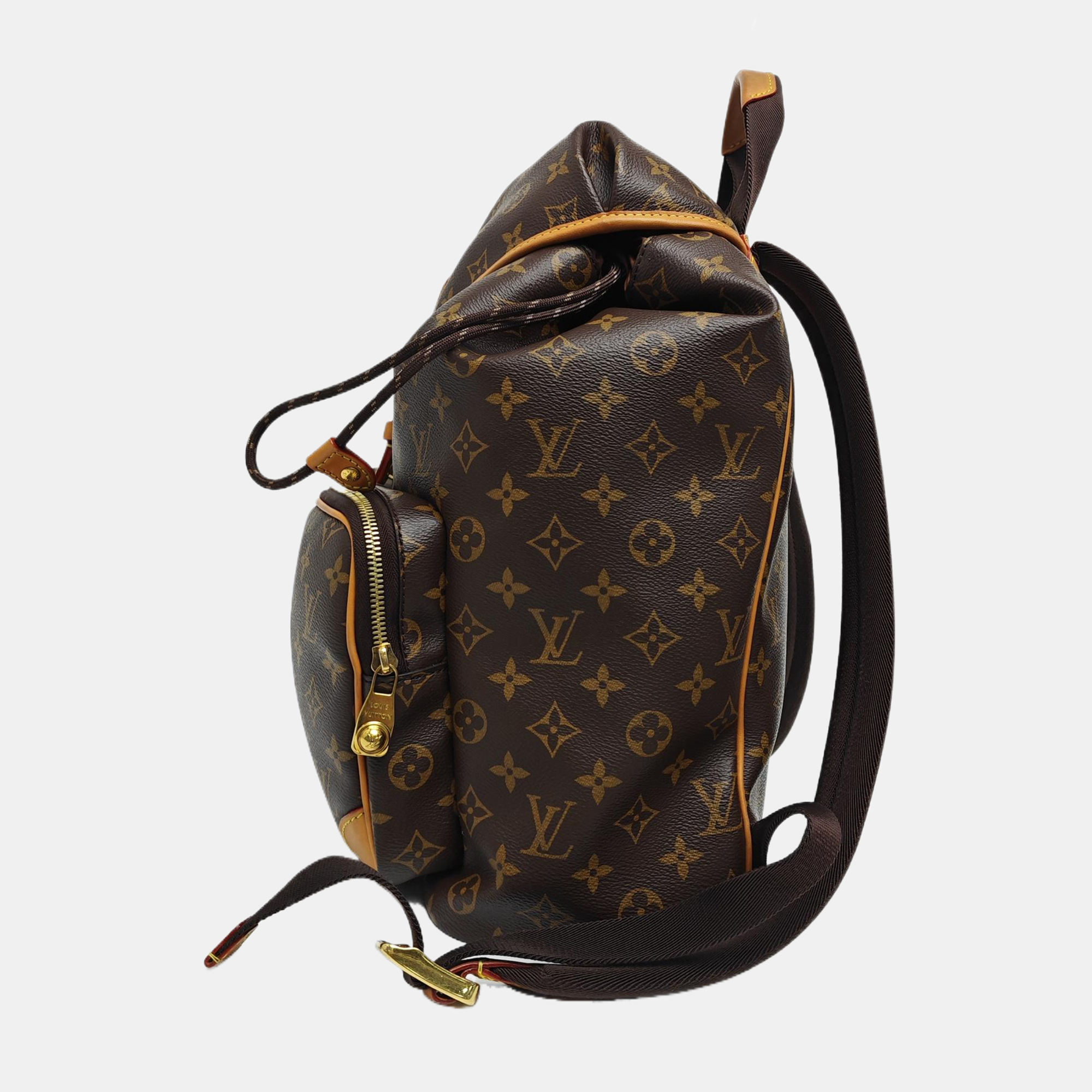 MONTSOURIS CARGO Monogram Coated Canvas Brown