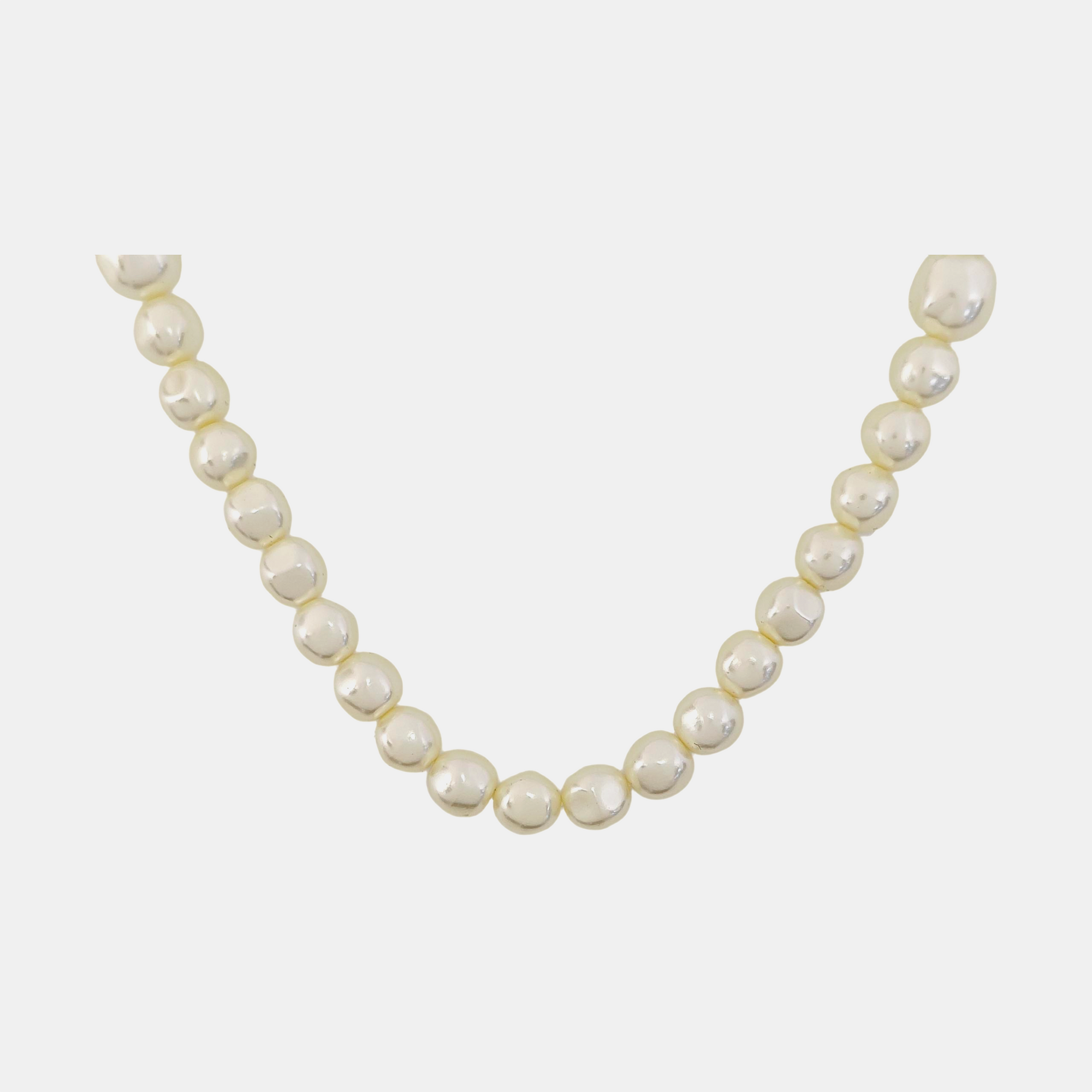 Metal White Necklace