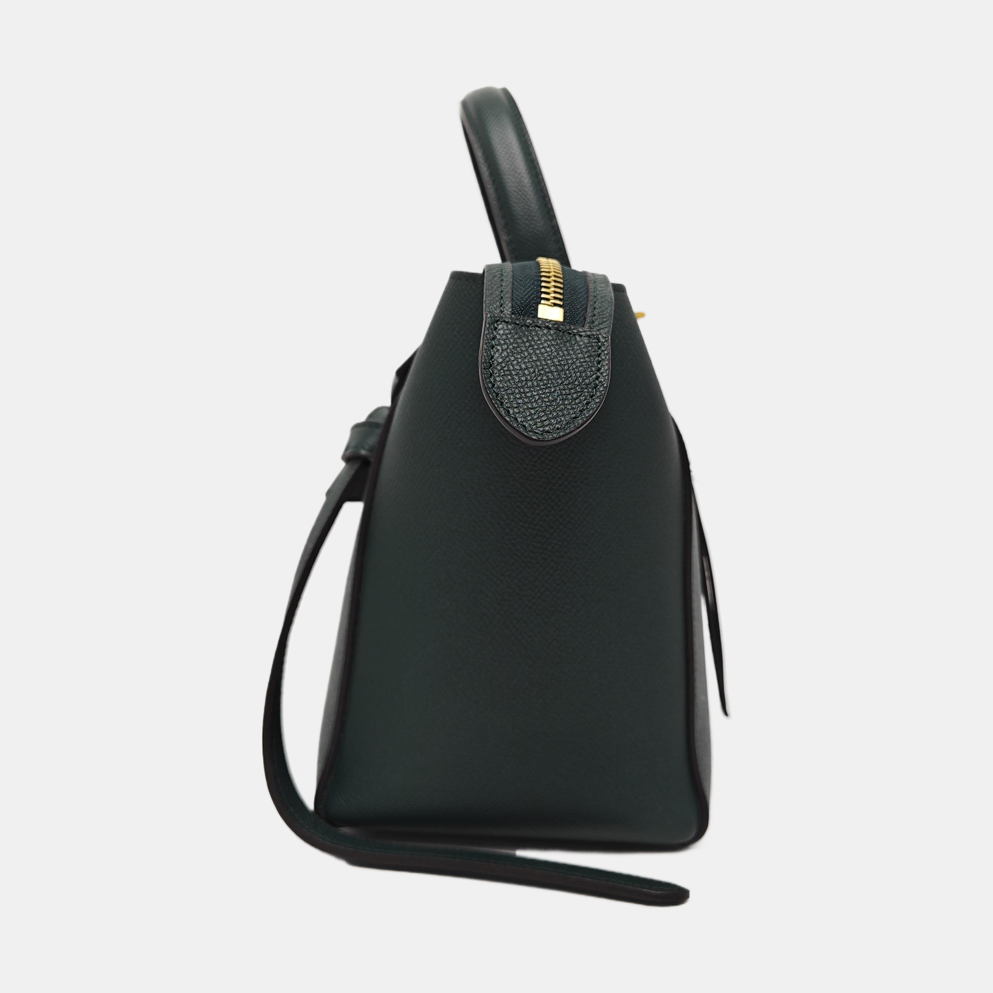 BELT Micro Calfskin Green