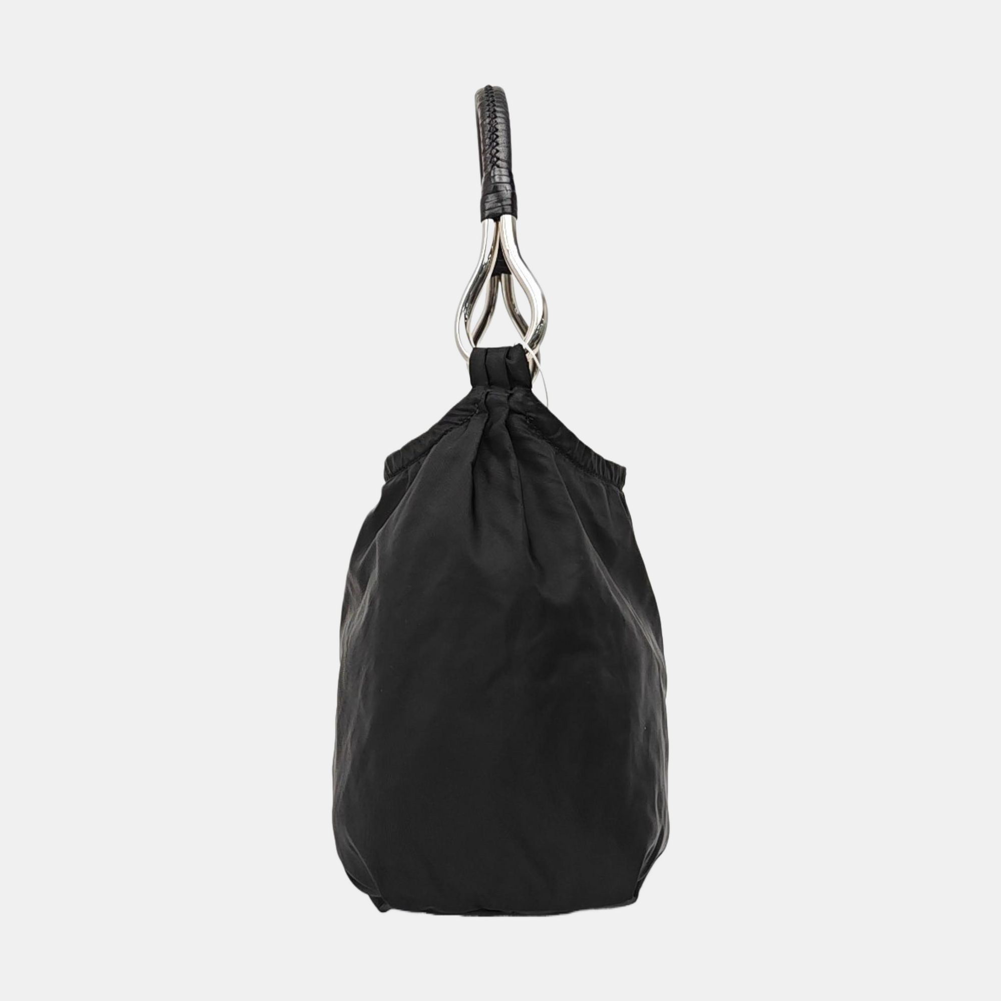 Nylon Tote Bag Black