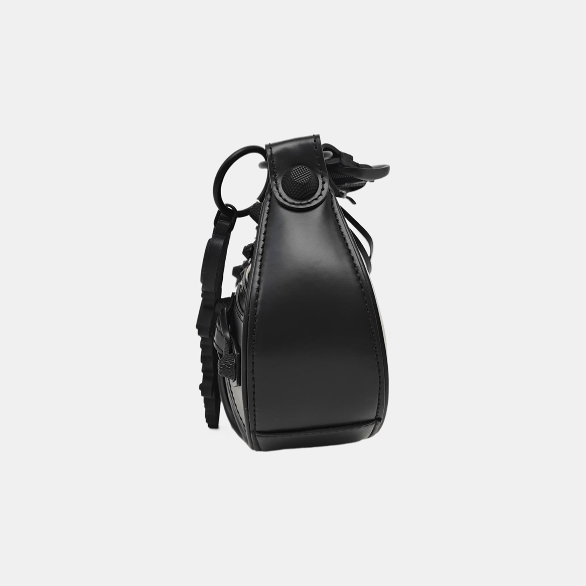 Le Cagole Small Calfskin Black