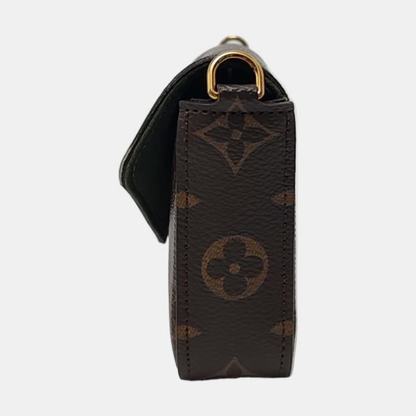 FÉLICIE Monogram Coated Canvas Brown