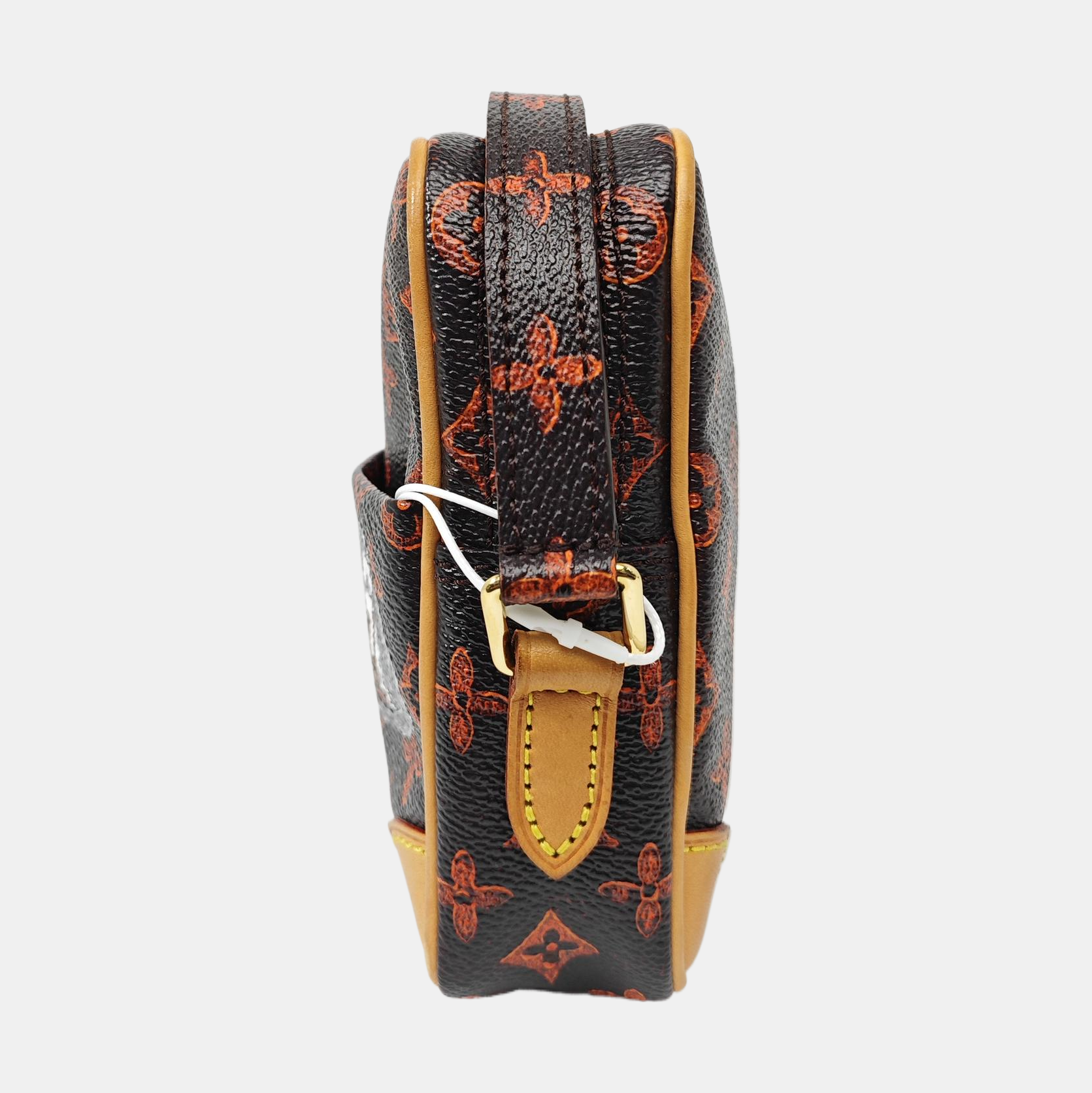 DANUBE Monogram Coated Canvas Brown