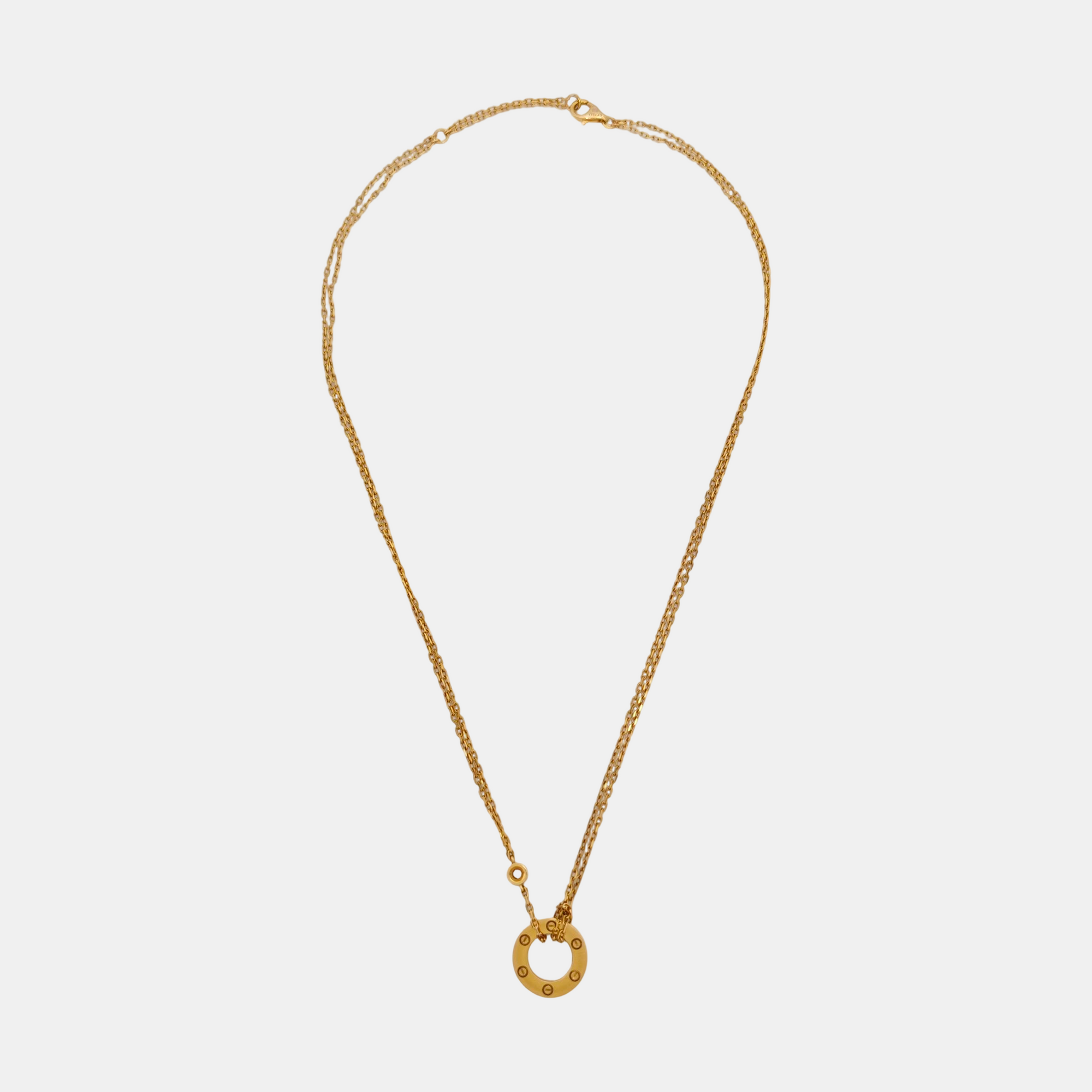 LOVE 18k Rose Gold Necklace