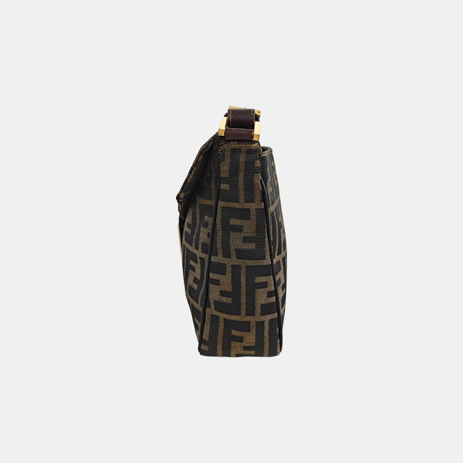 Bolso Bandolera de Lona Marrón