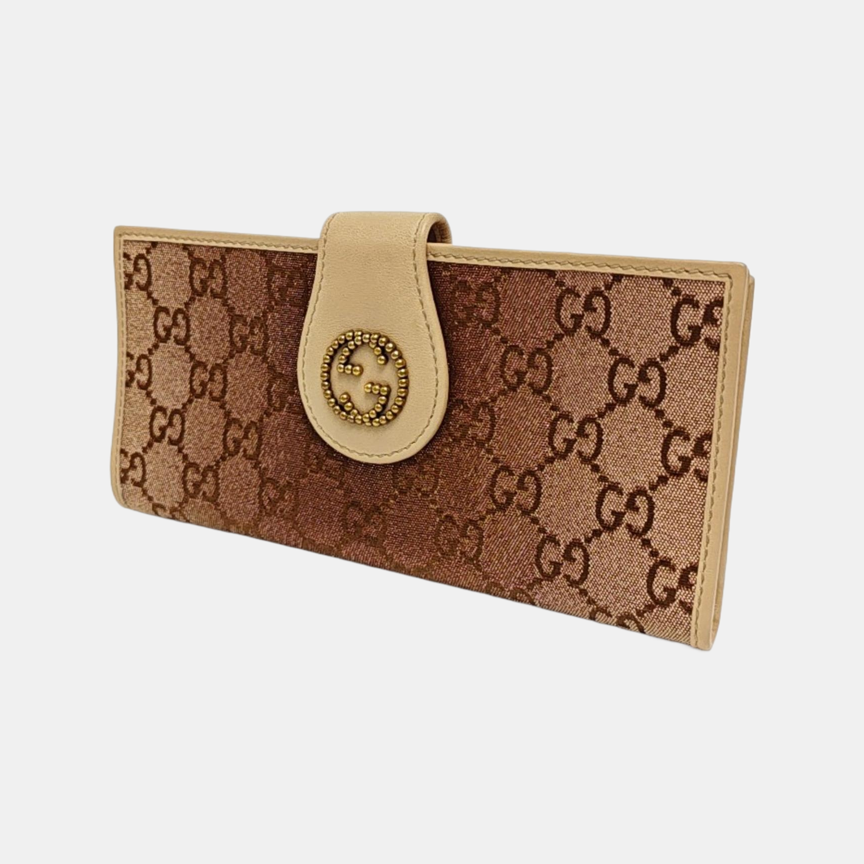 Monogram Canvas Wallet Pink