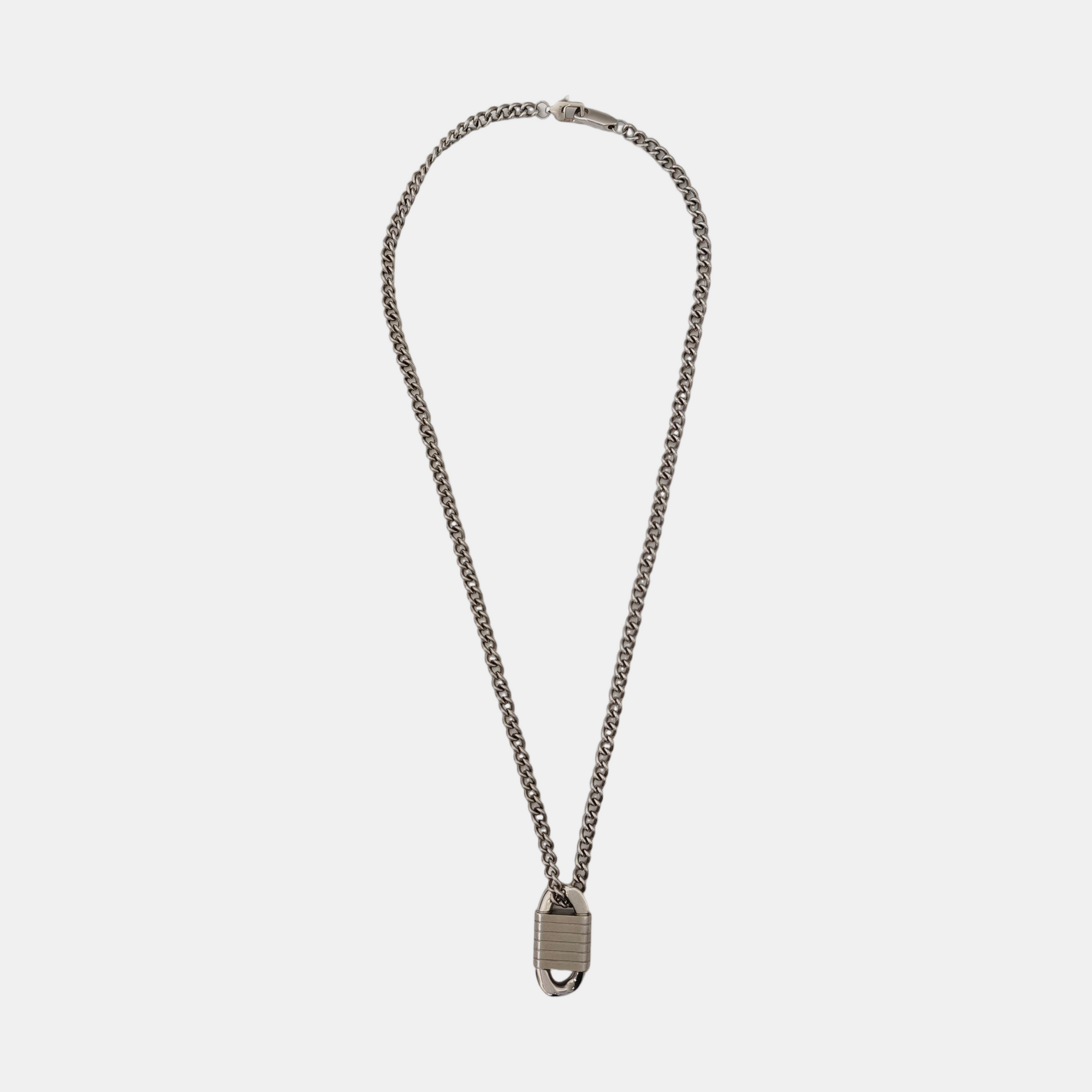 Steel Silver Necklace
