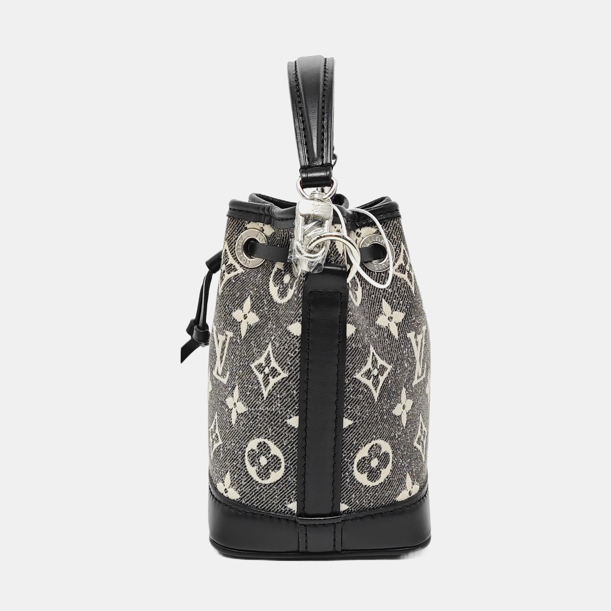 NOÉ Nano Monogram Canvas Gray