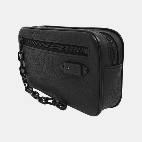 VOLGA Monogram Calfskin Black