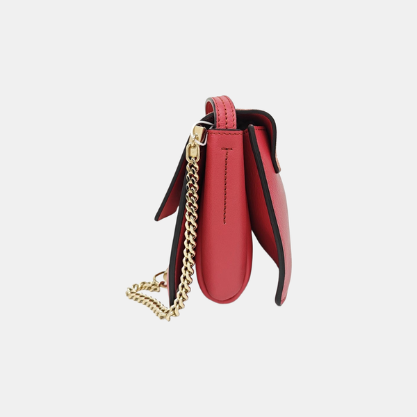 Faye Small Calfskin Red