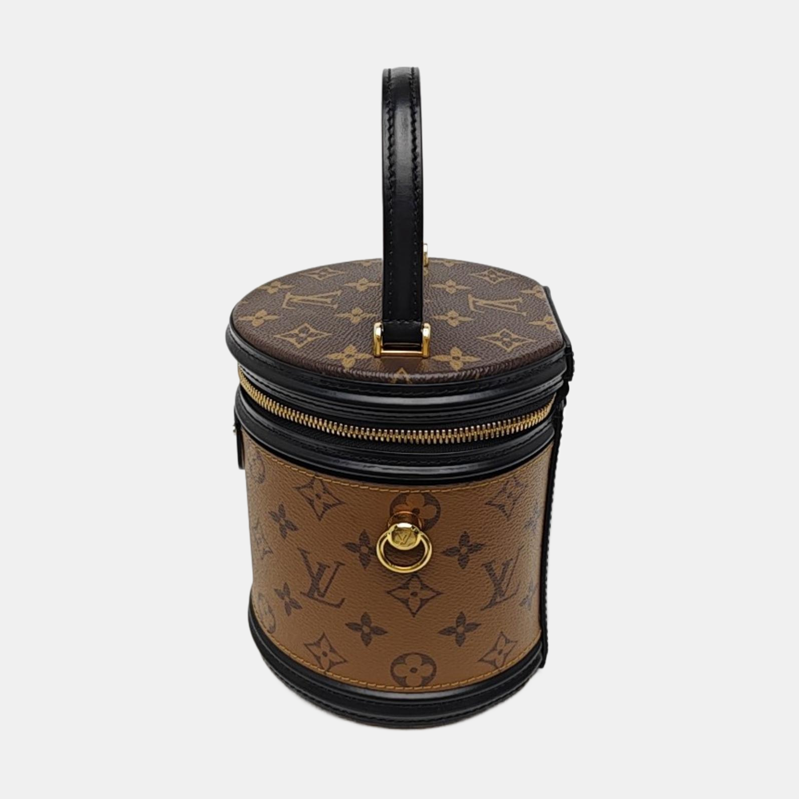 CANNES PM Monogram Coated Canvas Brown