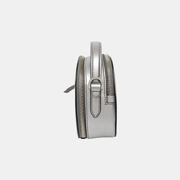 Odette Saffiano Calfskin Silver