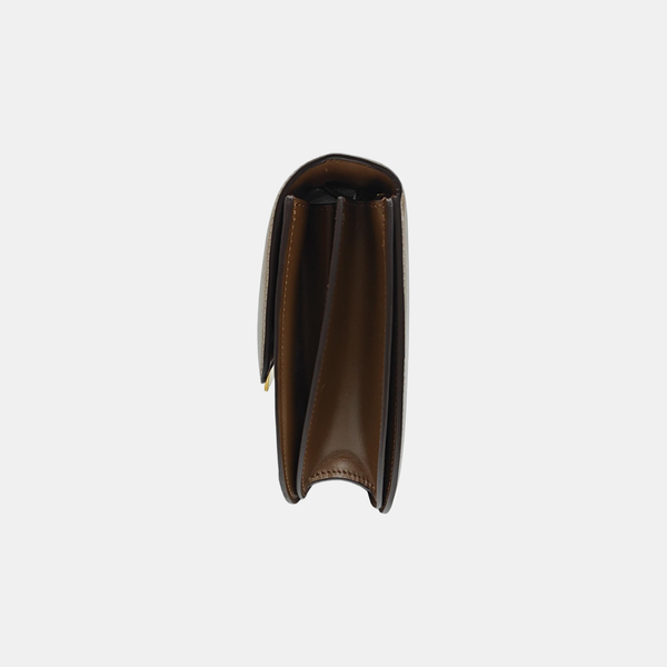 CLASSIC BOX Medium Calfskin Brown