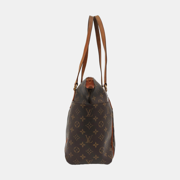 TOTALLY Monogram Coated Canvas Brown