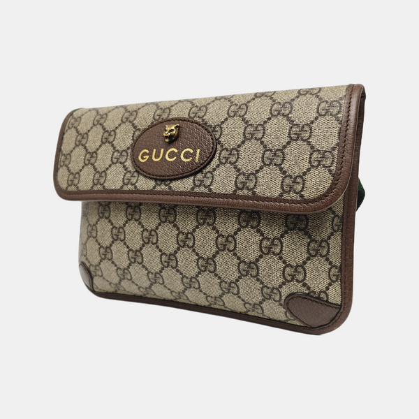 Neo Vintage Monogram Coated Canvas Beige