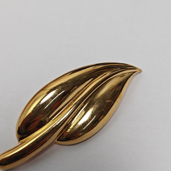 Metal Gold Brooch