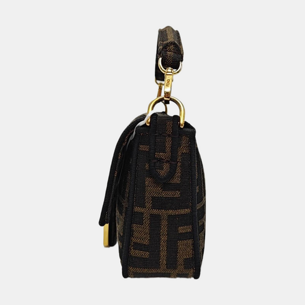 Baguette Mini Fabric Brown