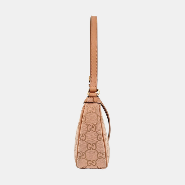 Ophidia Small Monogram Canvas Pink