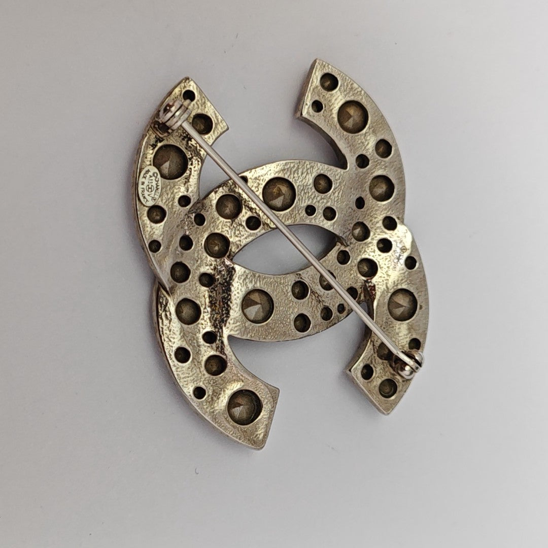Metal Silver Brooch
