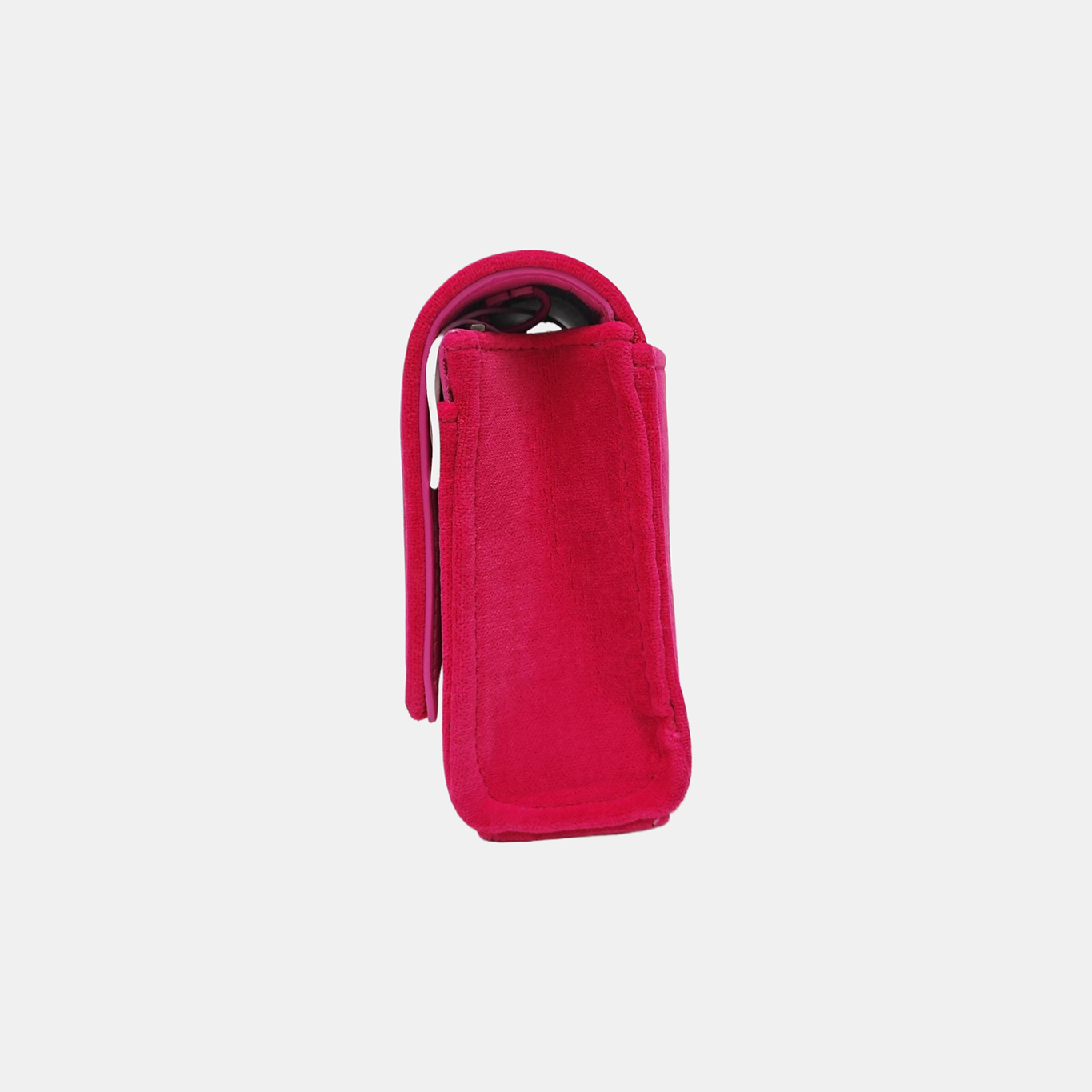 Fabric Shoulder Bag Red