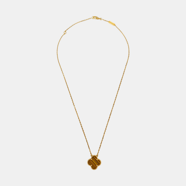 Vintage Alhambra 18k Gold Necklace