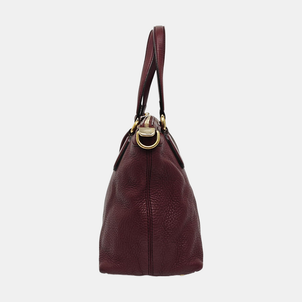 Soho Small Calfskin Red