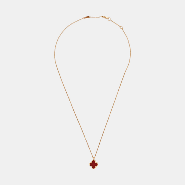Sweet Alhambra 18k Rose Gold Necklace