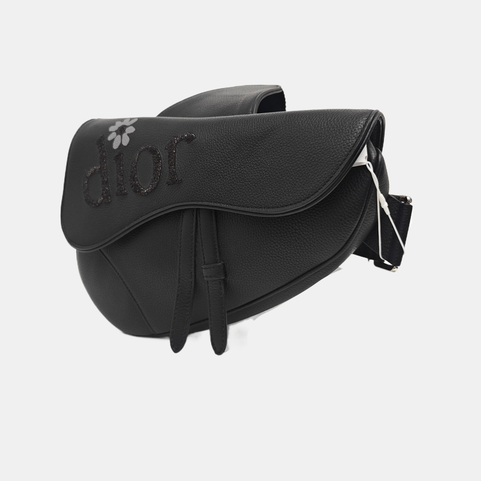 Dior By Erl Medium Calfskin Black