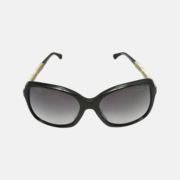 Black Synthetic Sunglasses