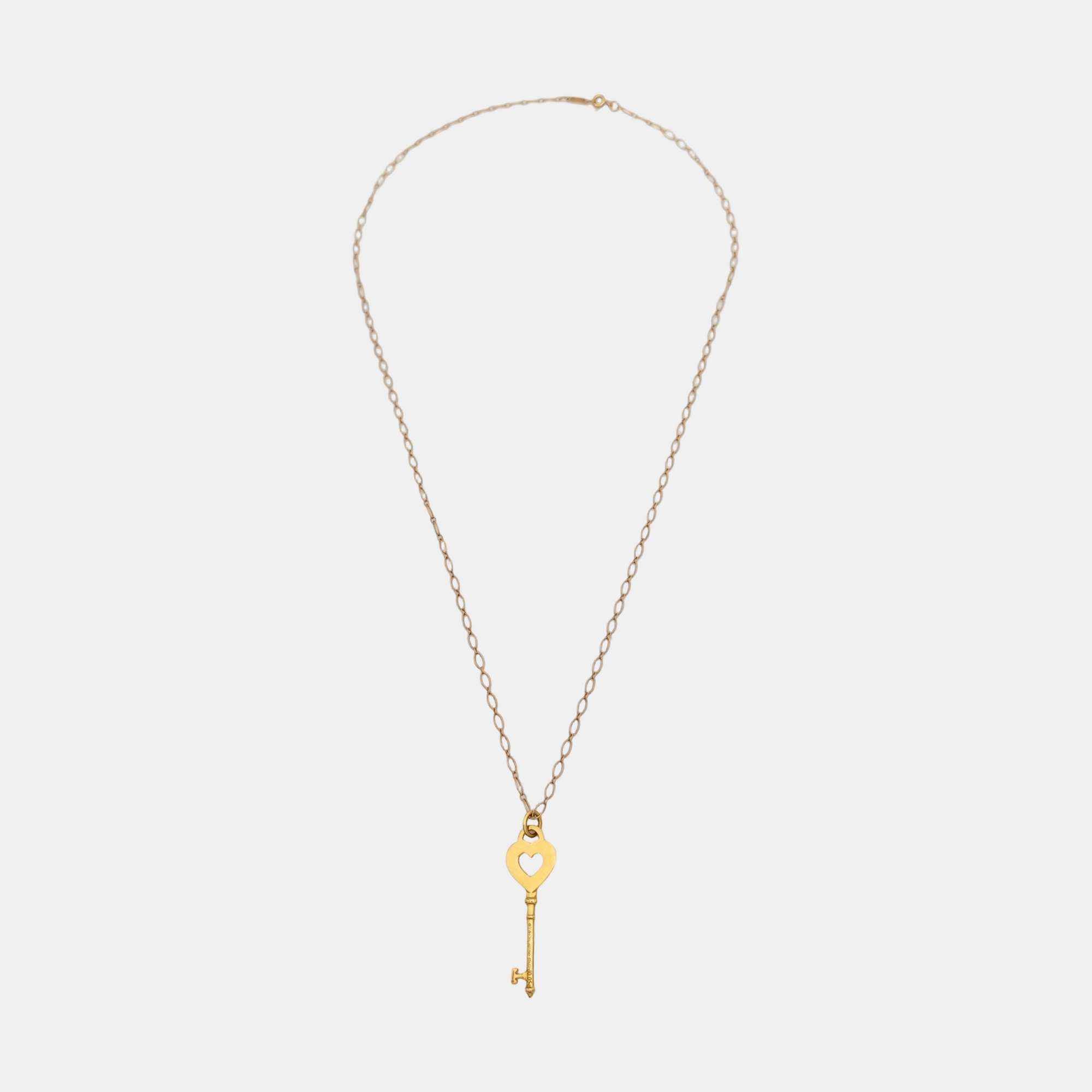 Tiffany Keys 18k Rose Gold Necklace