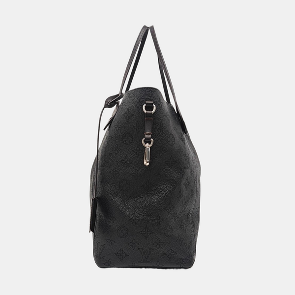 HINA Monogram Calfskin Black