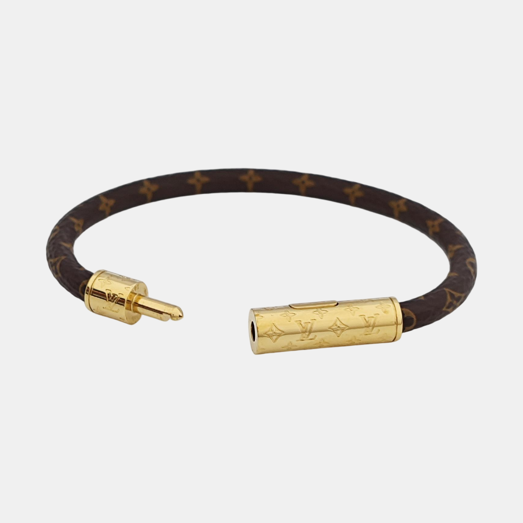 CONFIDENTIEL Metal Brown Bangle