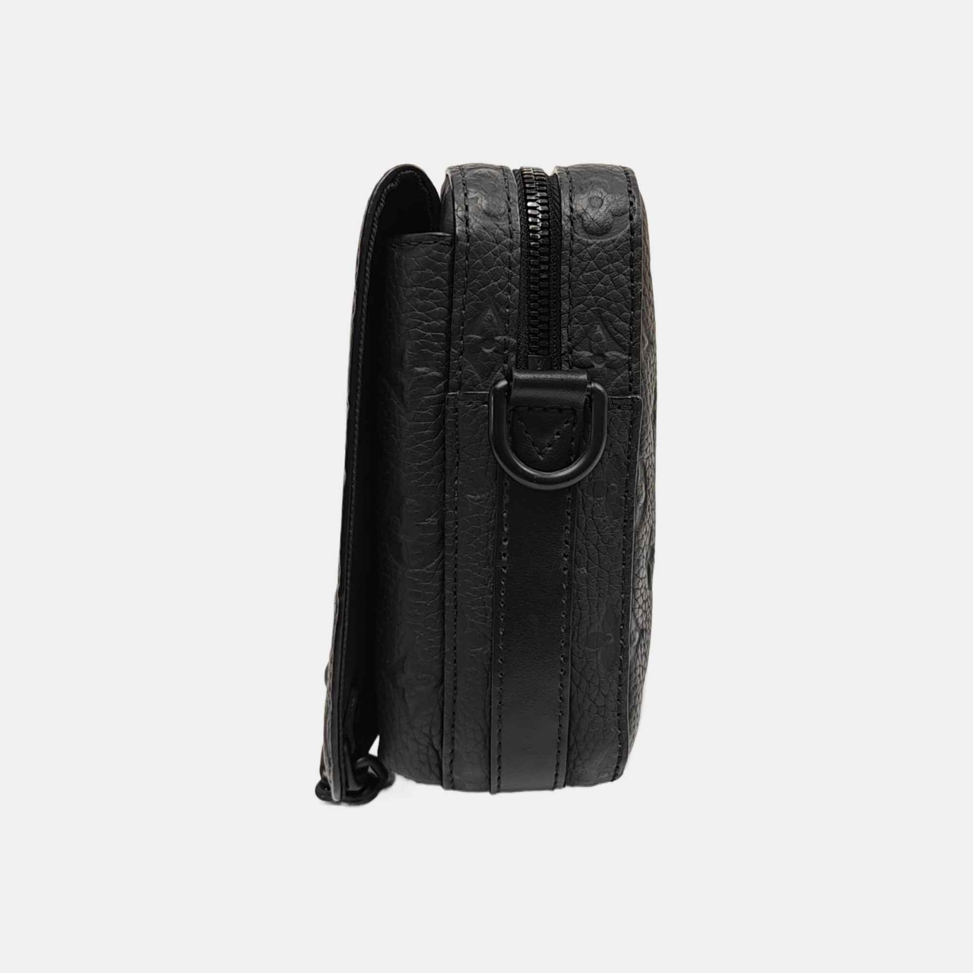 STEAMER Monogram Calfskin Black