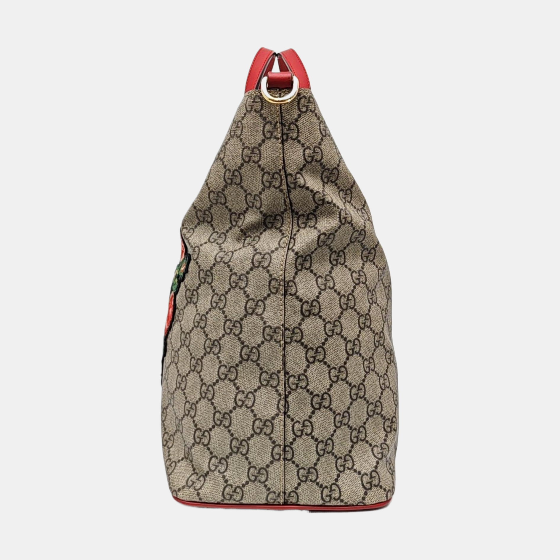 Monogram Coated Canvas Tote Bag Beige