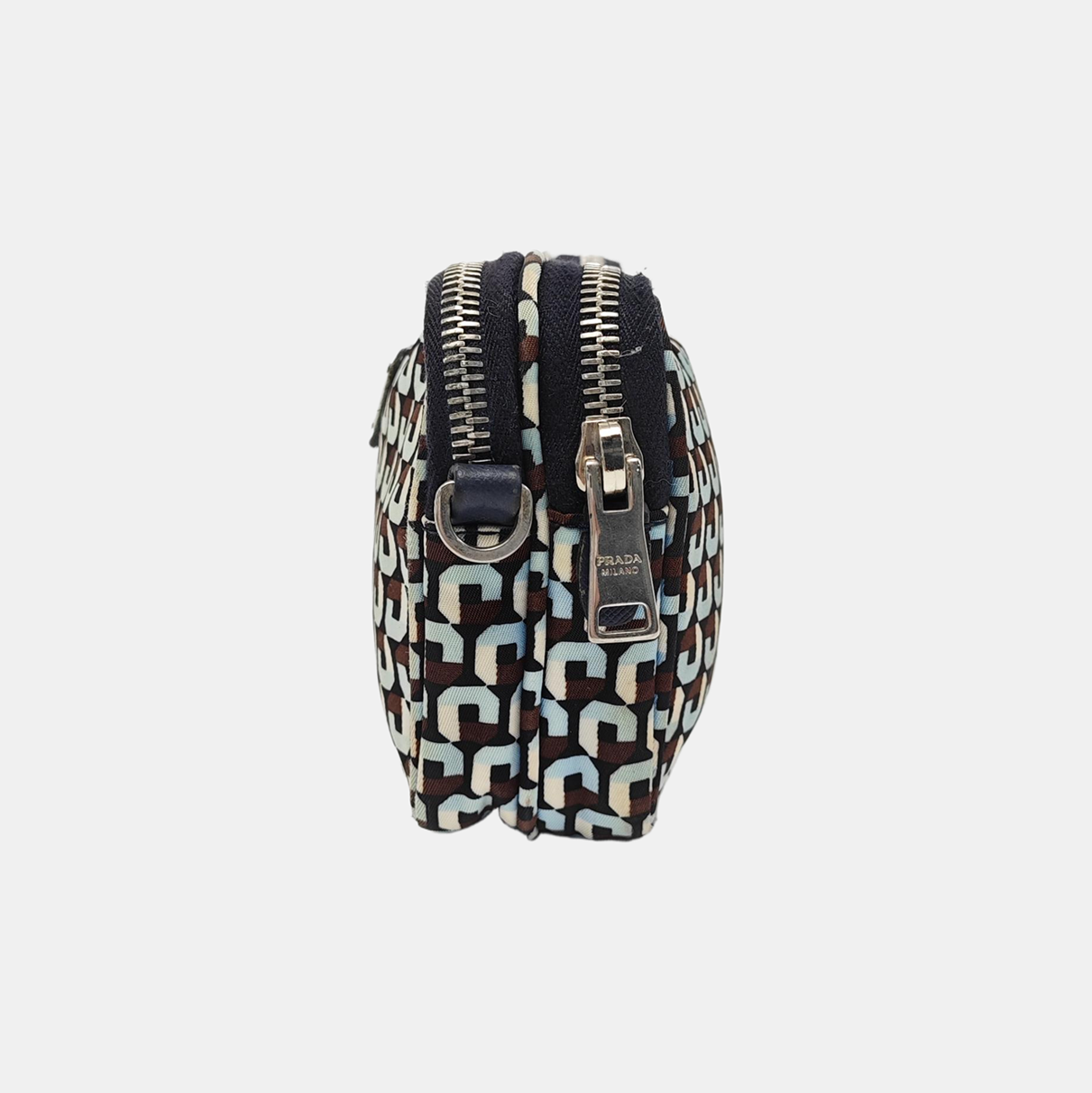 Nylon Shoulder Bag Blue