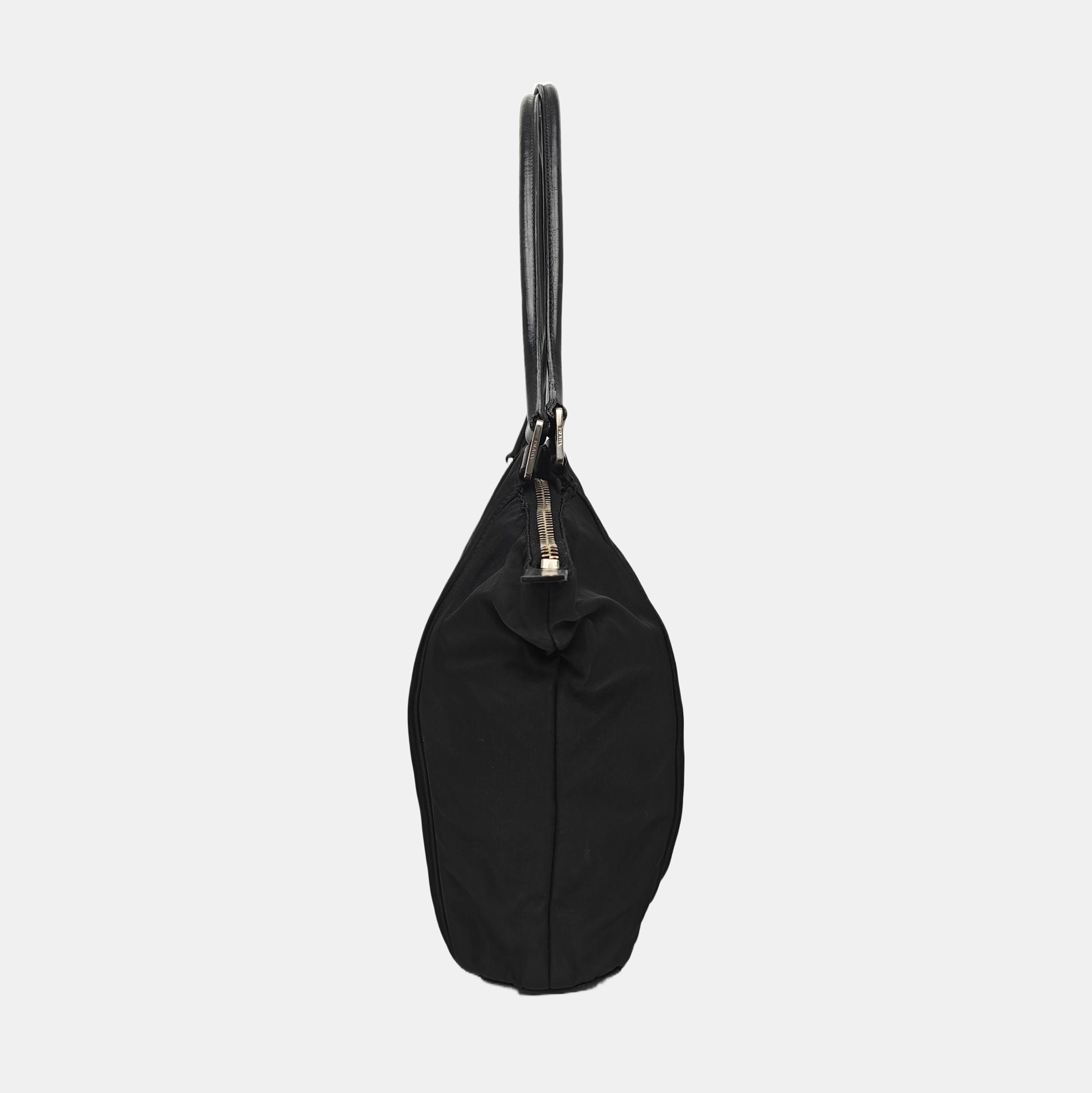 Nylon Tote Bag Black