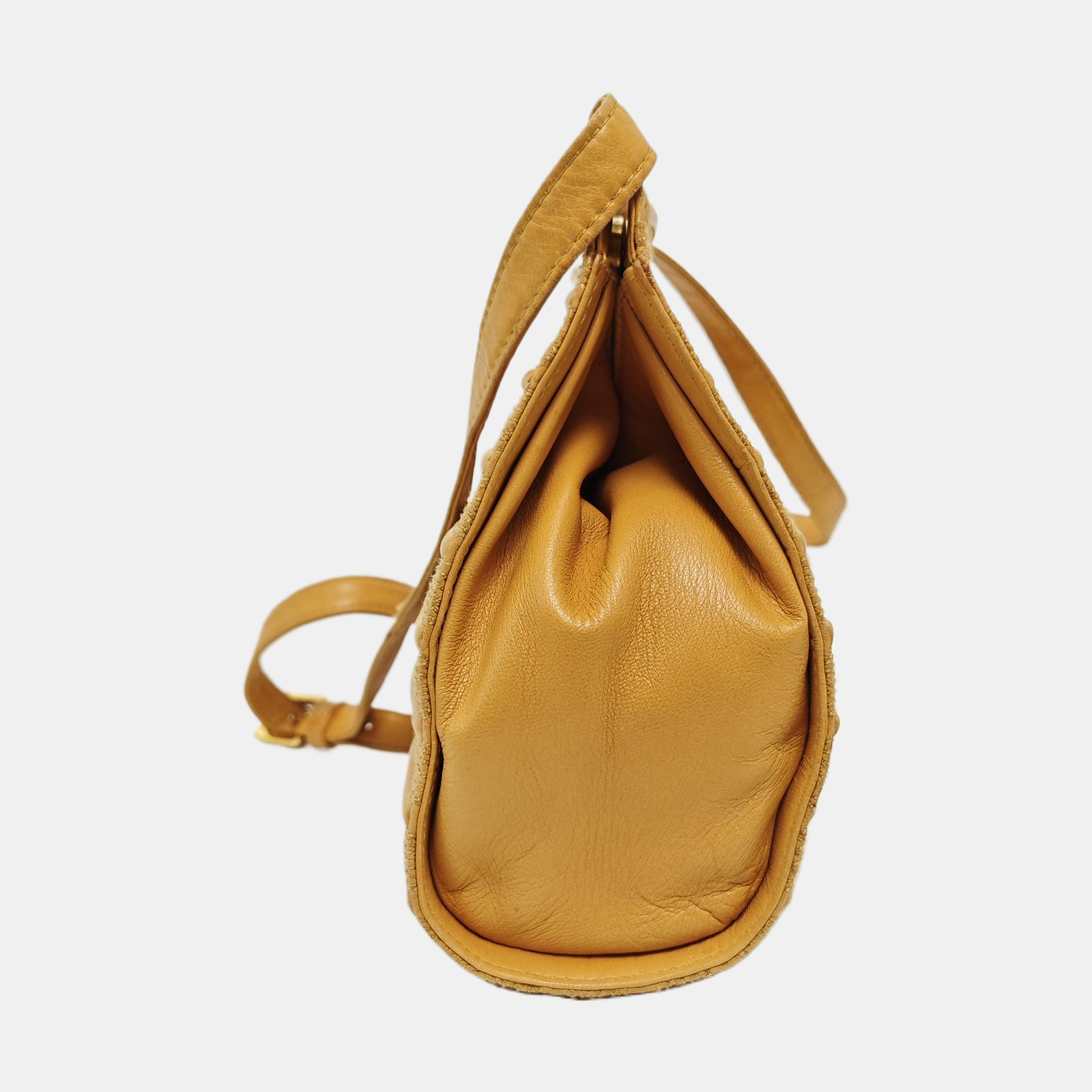 Calfskin Tote Bag Brown