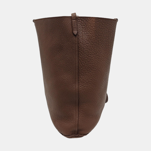 Calfskin Bucket Bag Brown