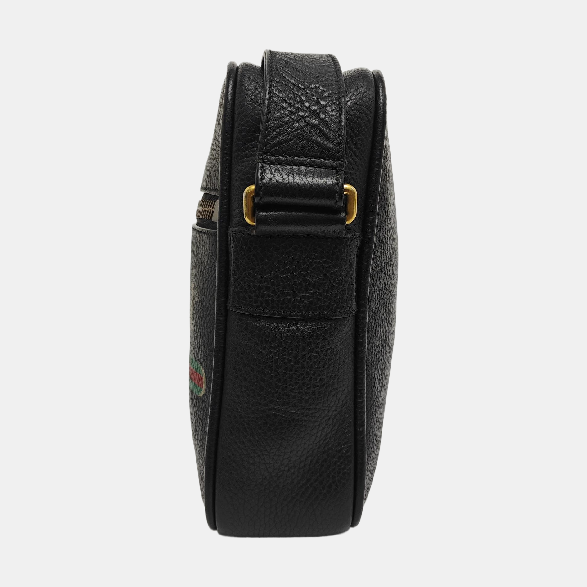 Print Calfskin Black