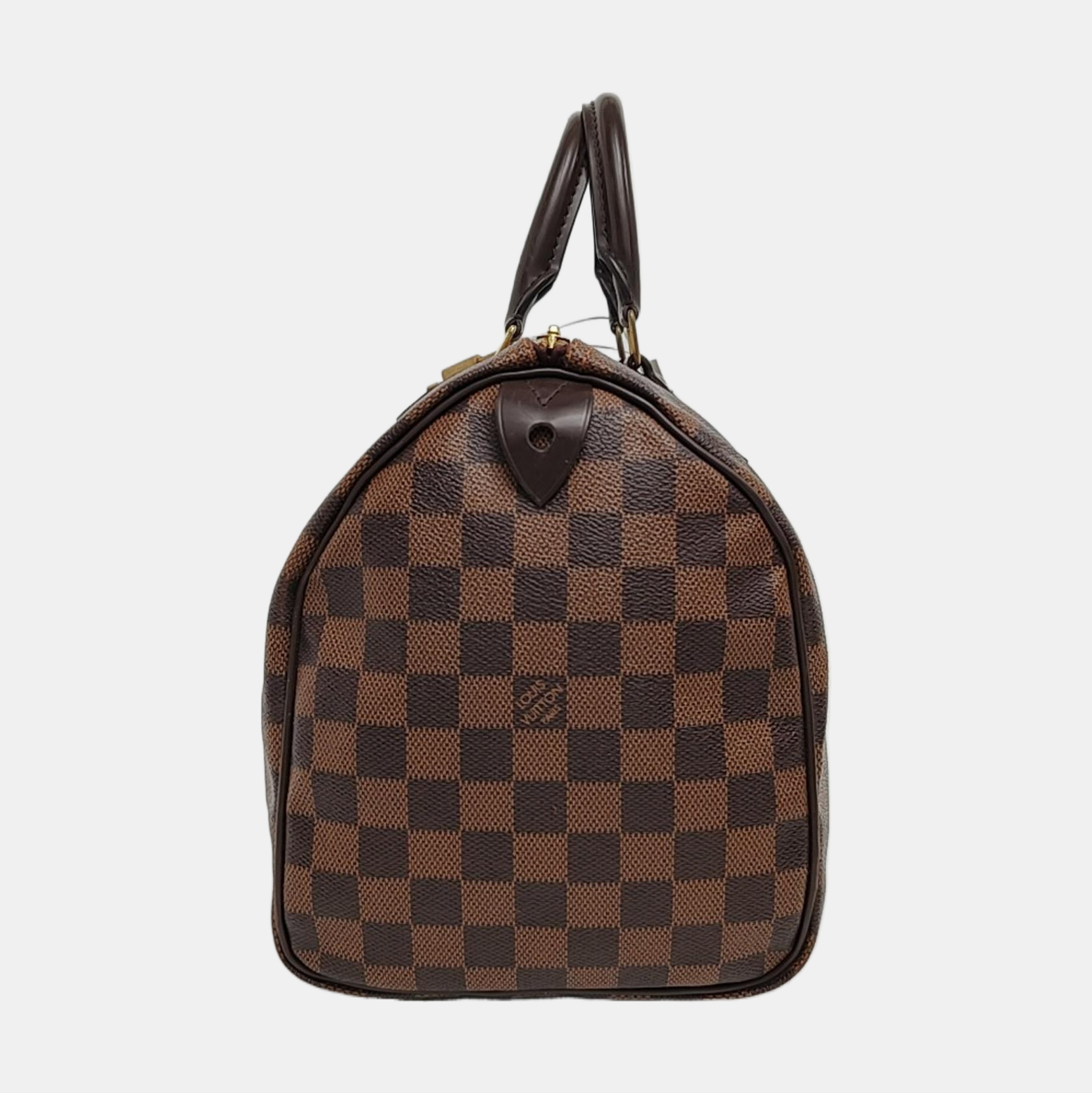 SPEEDY 30 Damier Ebene Coated Canvas Brown