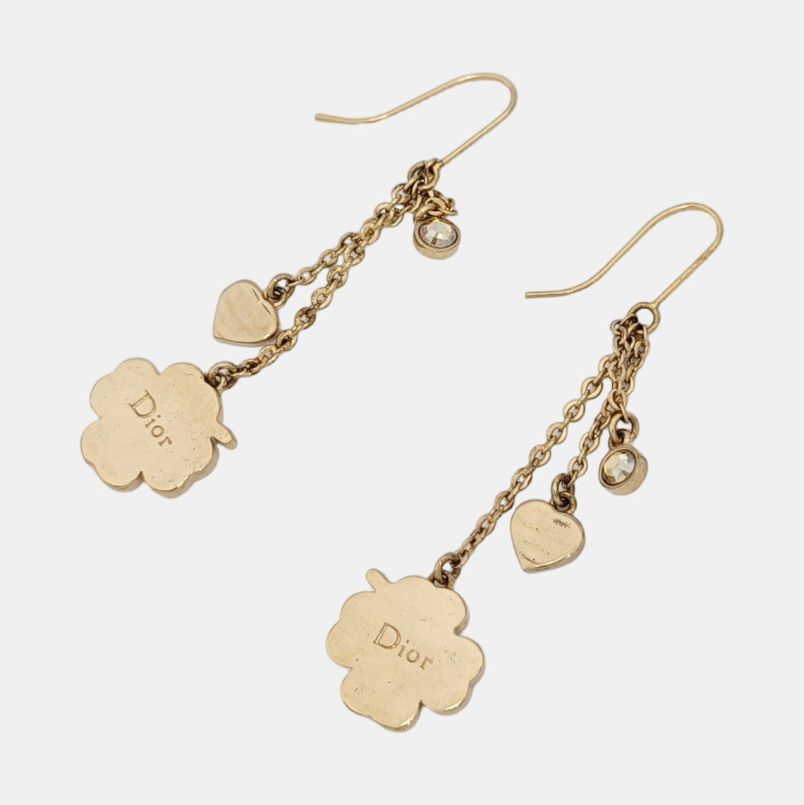 Metal Gold Stud Earrings