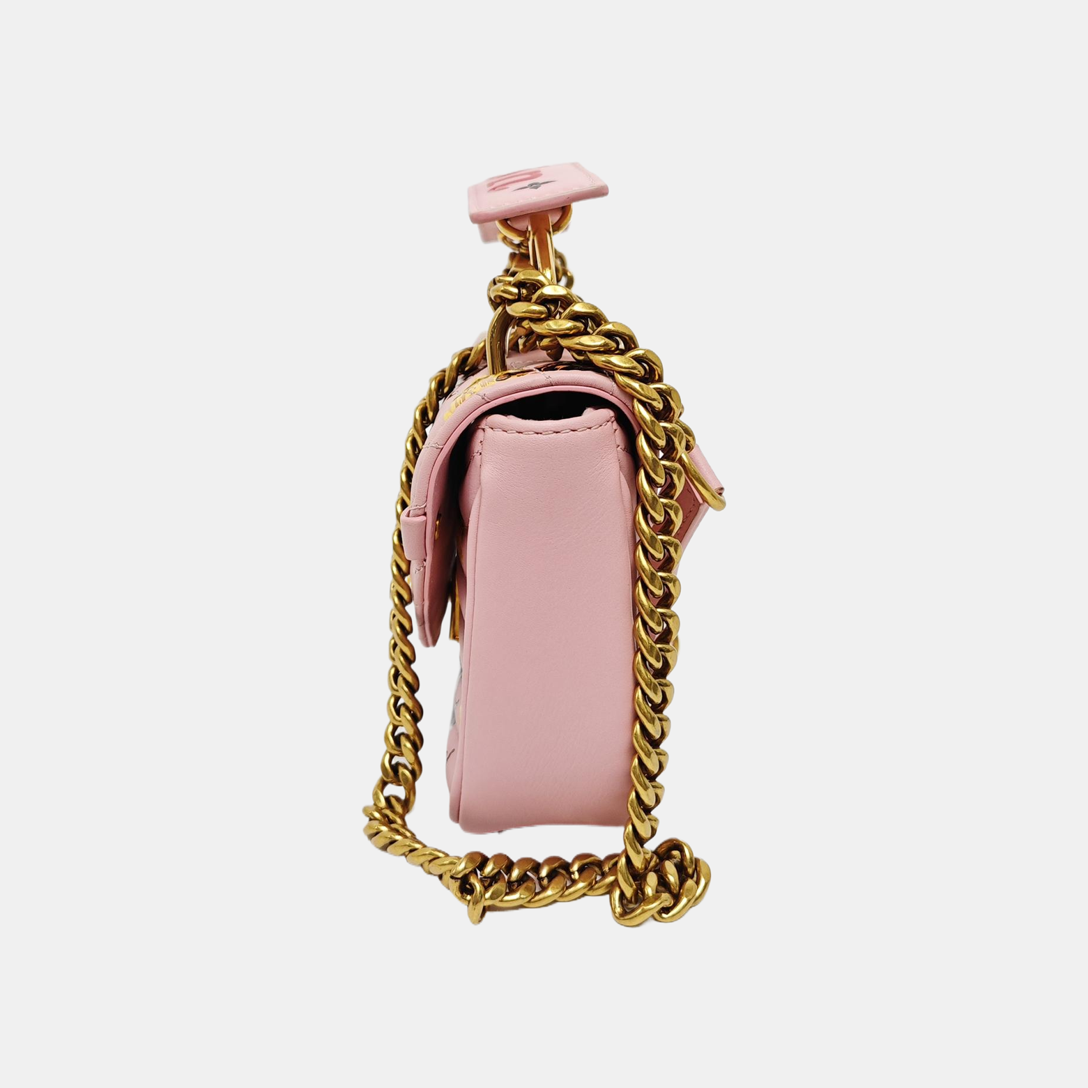 NEW WAVE PM Calfskin Pink