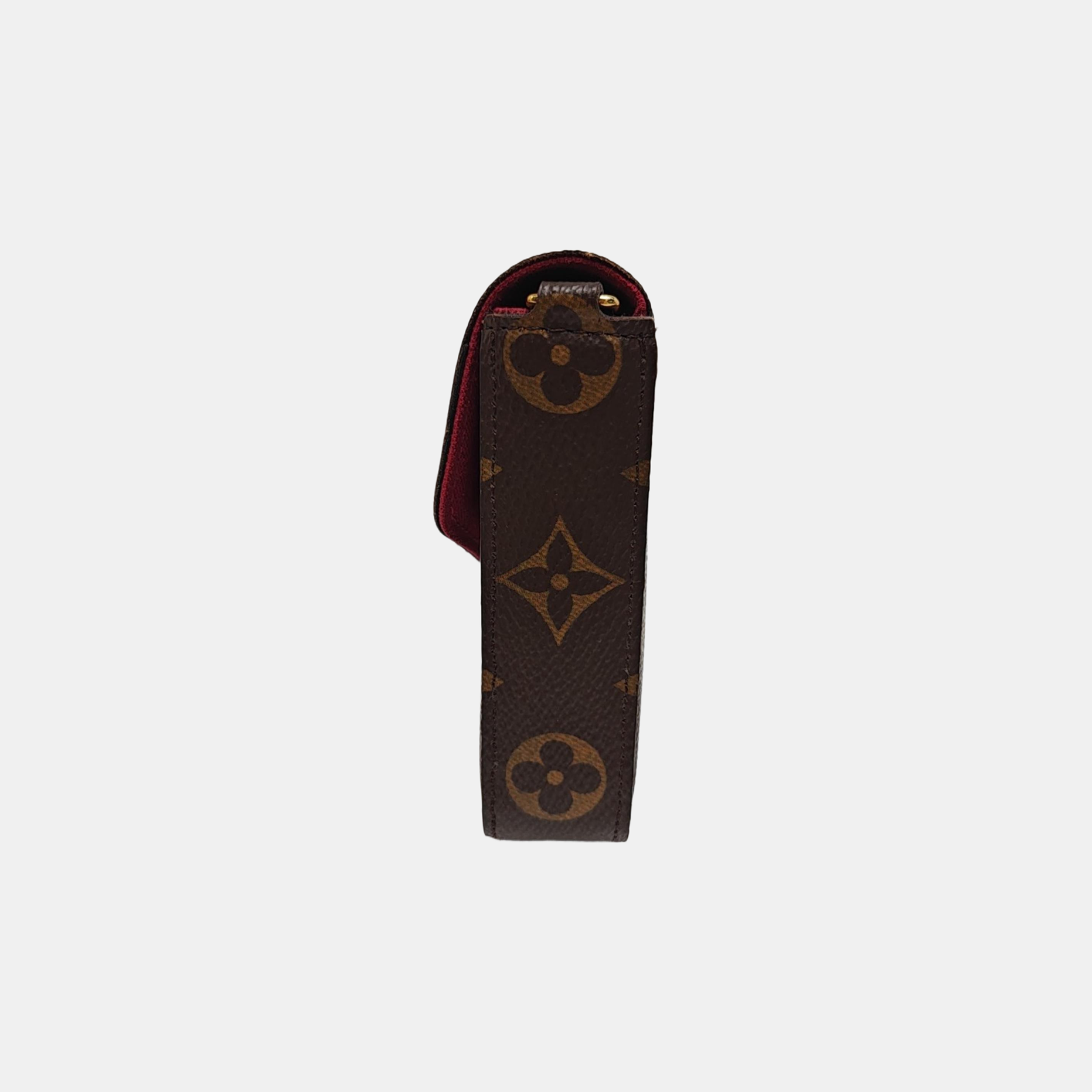 FÉLICIE Monogram Coated Canvas Brown