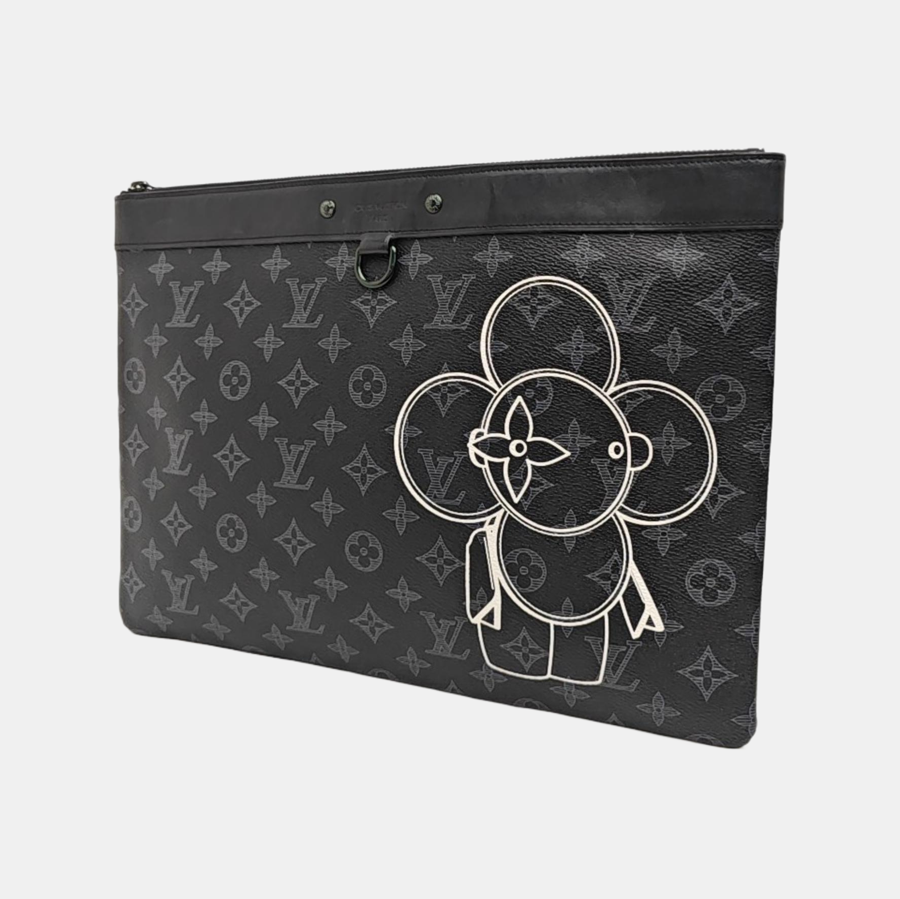 APOLLO GM Monogram Coated Canvas Black