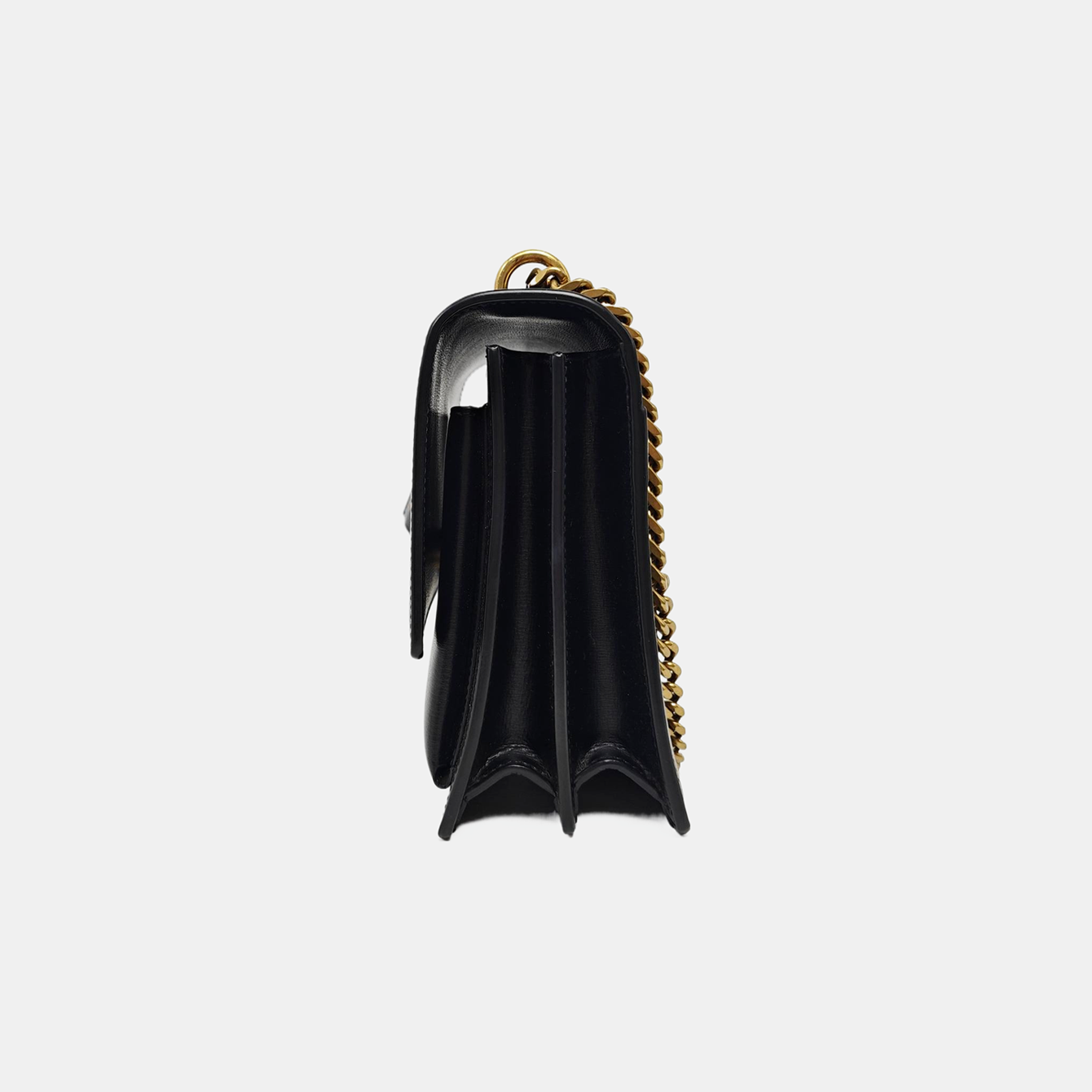 SUNSET Medium Calfskin Black