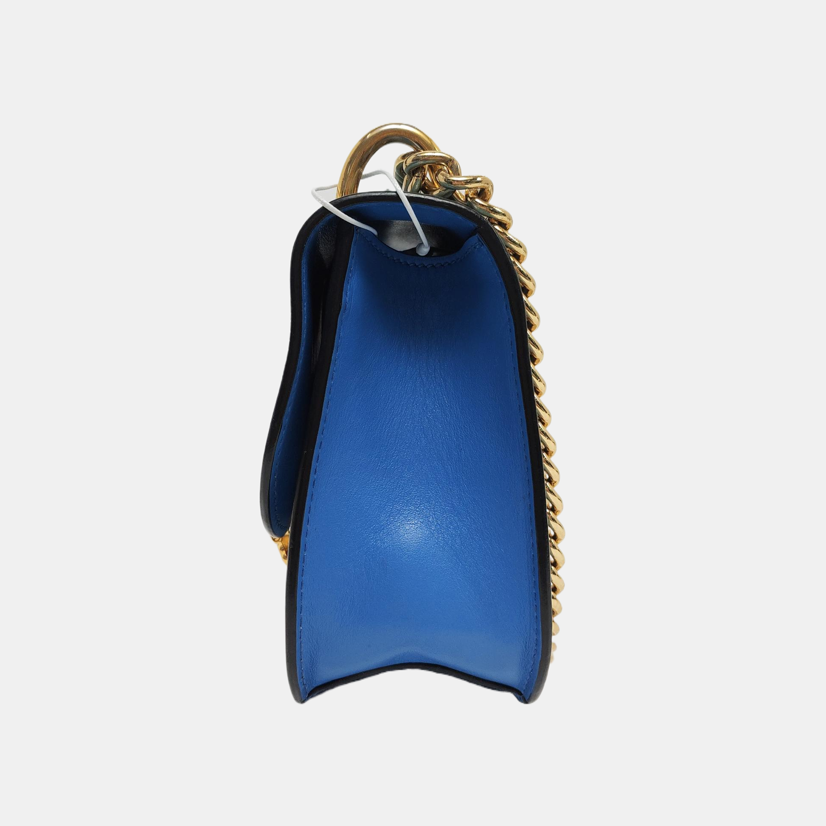 Calfskin Shoulder Bag Blue